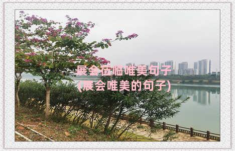 展会莅临唯美句子(展会唯美的句子)